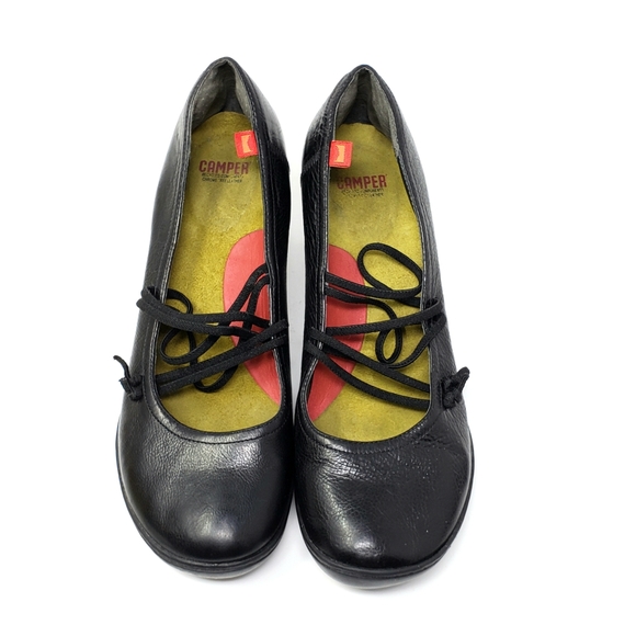 Camper Peu Nara Leather
Mary Jane Strap Heels - Picture 4 of 7